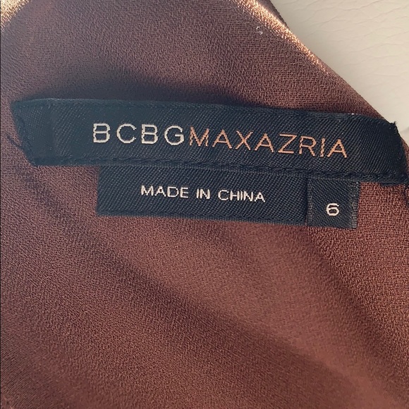 BCBG Silk Dress Sz 6 - Picture 5 of 8